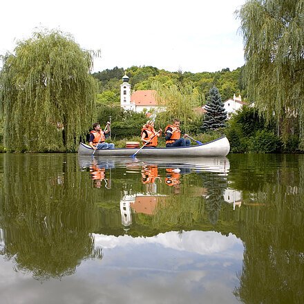 Kanufahren auf der Altmühl