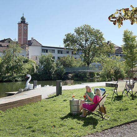 Altmühlaue Rathaus Herzogsteg
